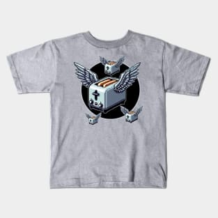 Flying Toasters V2 Kids T-Shirt